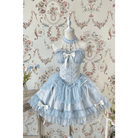 Exquisite Royal Victorian Lolita Dress with Luxury Detailing - Cosparty