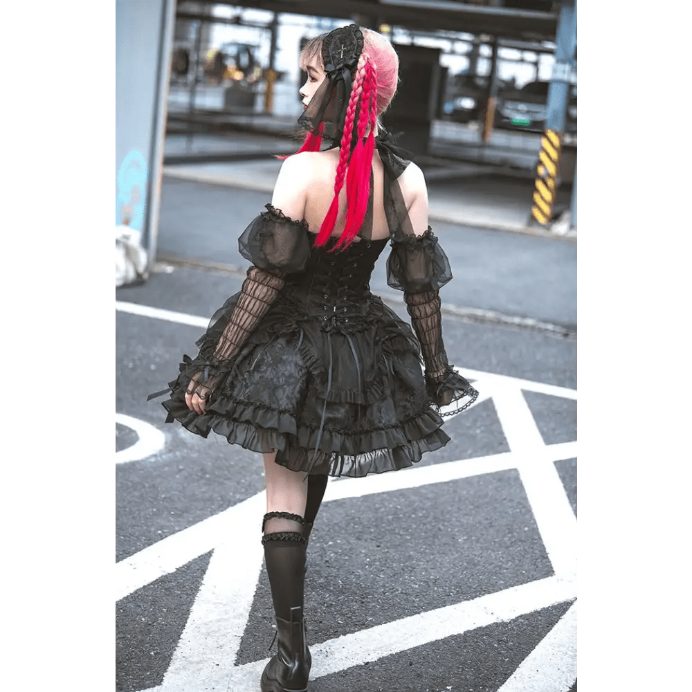 Exquisite Royal Victorian Lolita Dress with Luxury Detailing - Cosparty