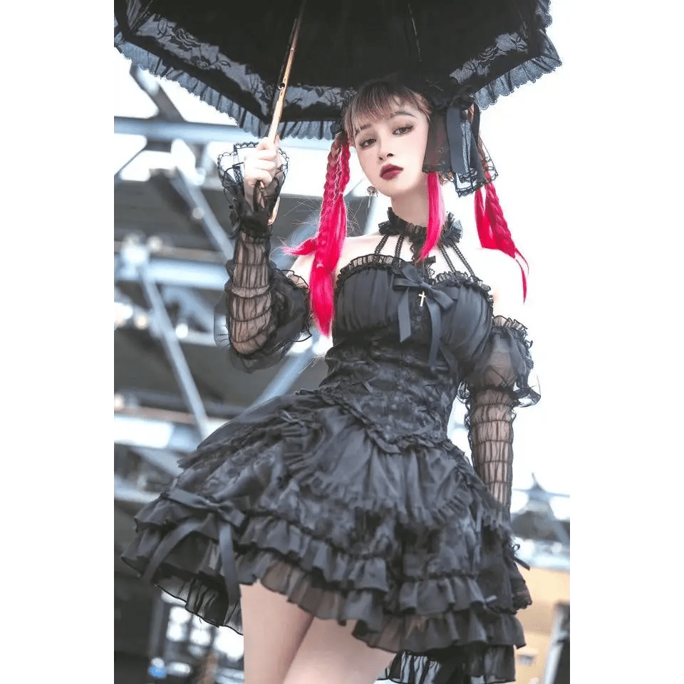 Exquisite Royal Victorian Lolita Dress with Luxury Detailing - Cosparty