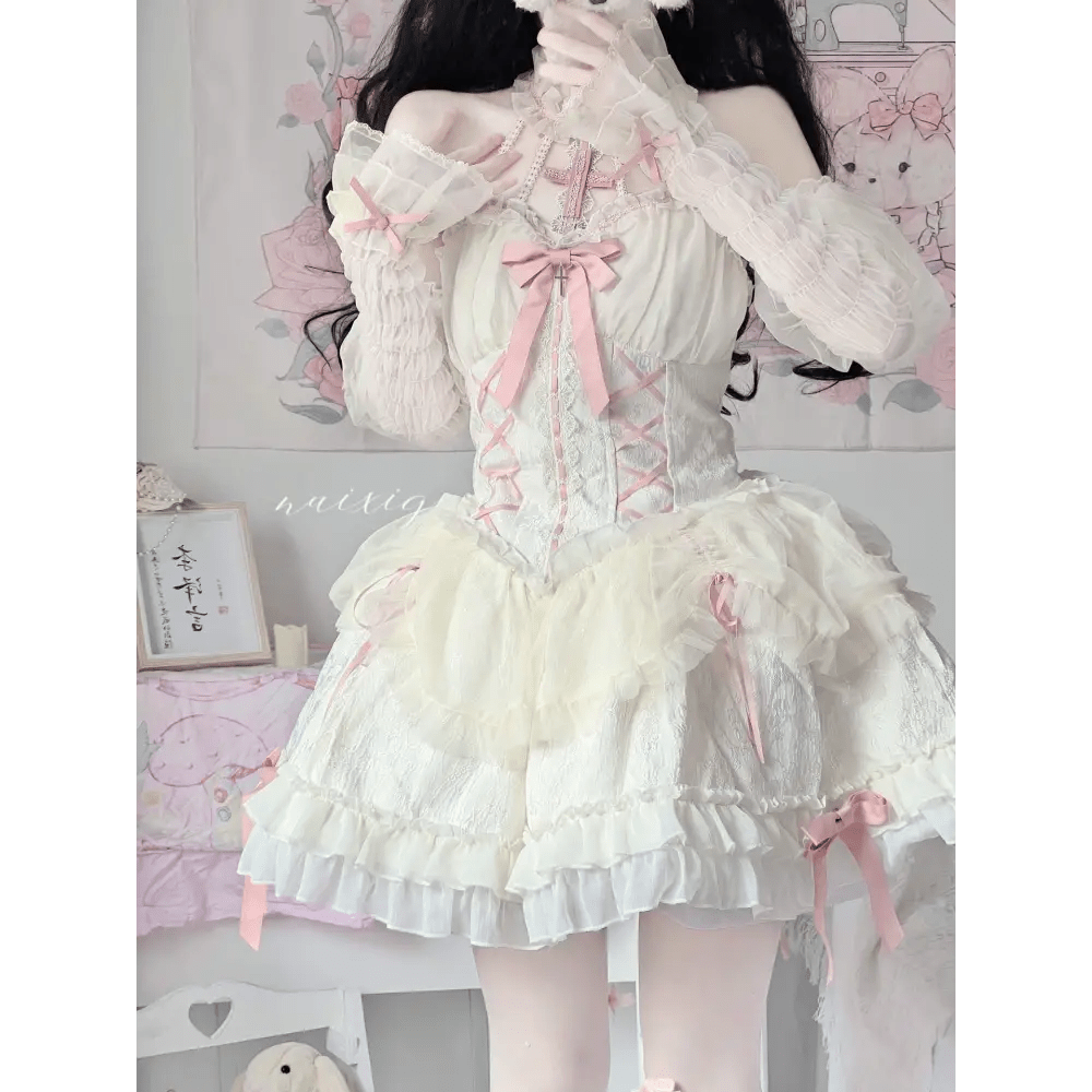 Exquisite Royal Victorian Lolita Dress with Luxury Detailing - Cosparty