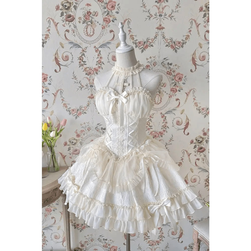 Exquisite Royal Victorian Lolita Dress with Luxury Detailing - Cosparty