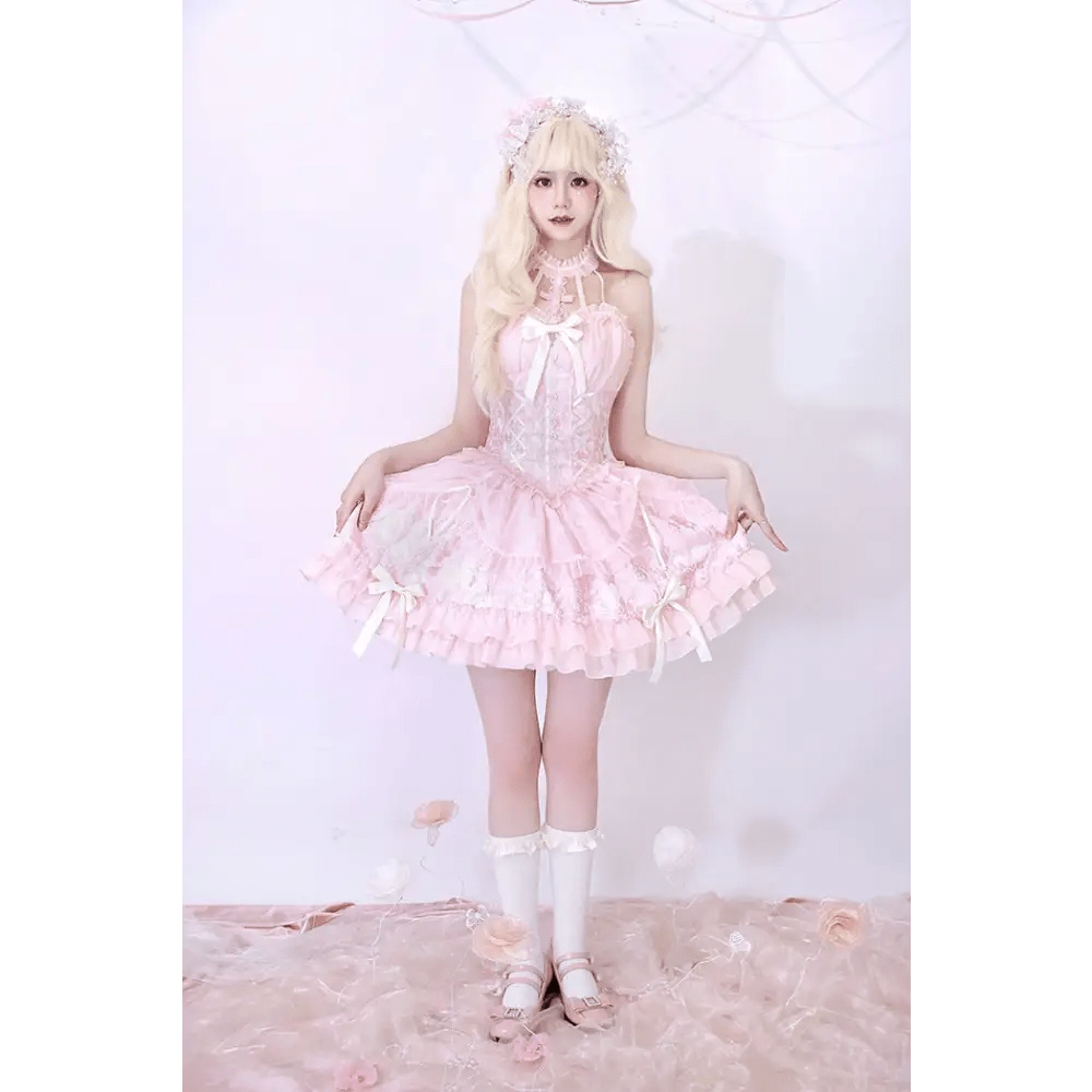 Exquisite Royal Victorian Lolita Dress with Luxury Detailing - Cosparty