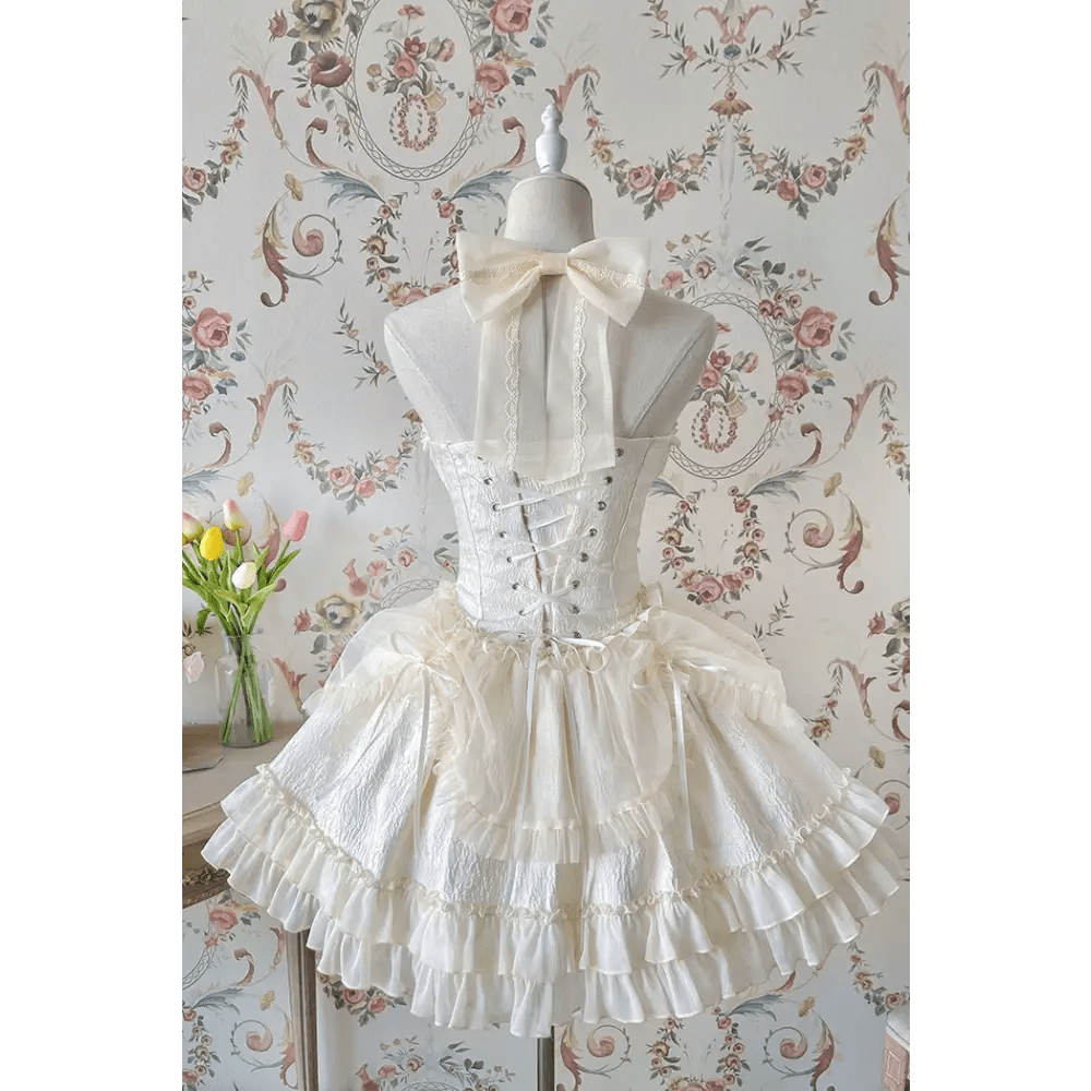 Exquisite Royal Victorian Lolita Dress with Luxury Detailing - Cosparty