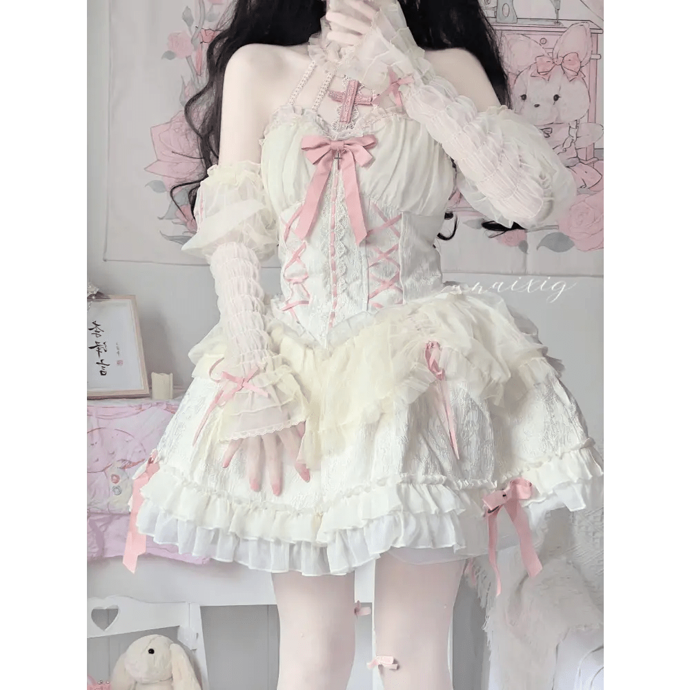 Exquisite Royal Victorian Lolita Dress with Luxury Detailing - Cosparty