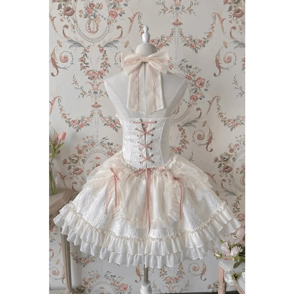 Exquisite Royal Victorian Lolita Dress with Luxury Detailing - Cosparty