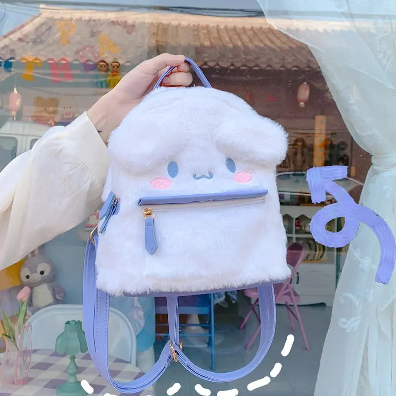 Exquisitely Detailed Fairy-Kei Cinnamoroll and My Melody Plush Handbags - purse