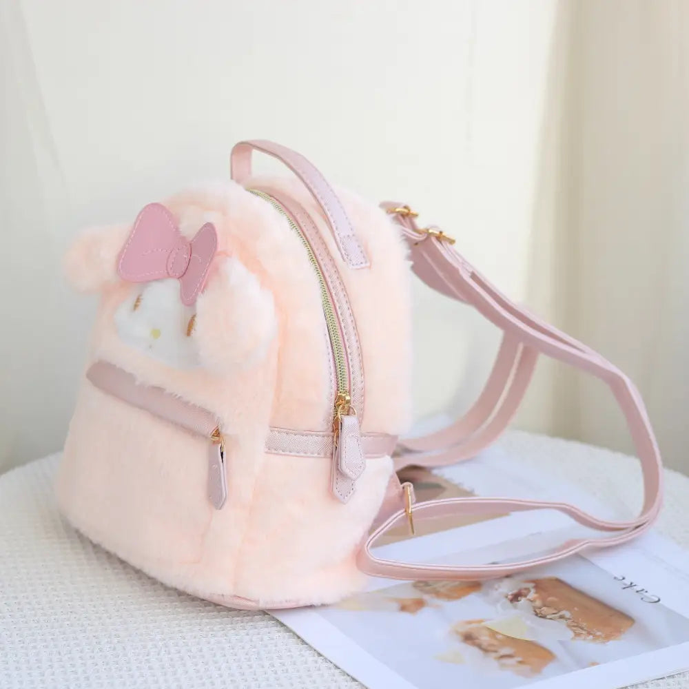 Exquisitely Detailed Fairy-Kei Cinnamoroll and My Melody Plush Handbags - purse