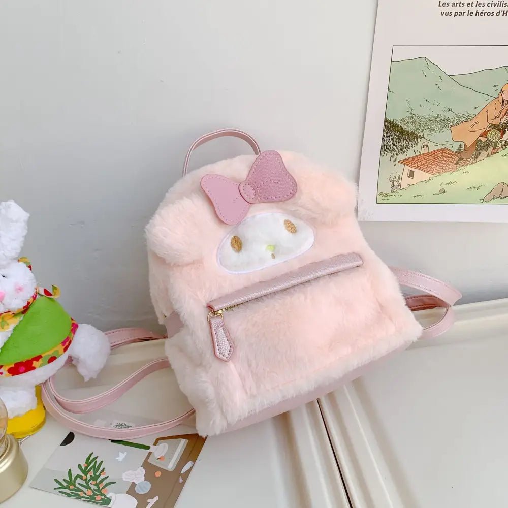 Exquisitely Detailed Fairy - Kei Cinnamoroll and My Melody Plush Handbags - Cosparty