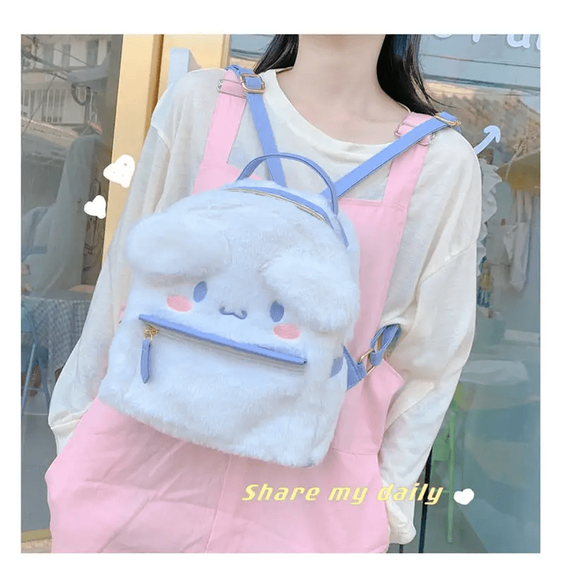 Exquisitely Detailed Fairy - Kei Cinnamoroll and My Melody Plush Handbags - Cosparty