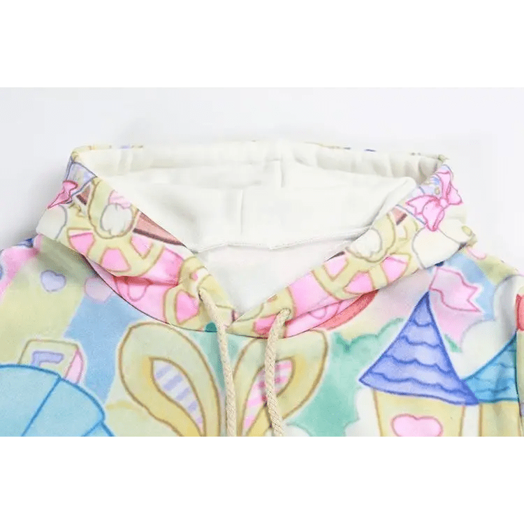 Extra - Long Hooded Anime Sweater Dress for Cozy Comfort - Cosparty