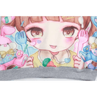 Extra - Long Hooded Anime Sweater Dress for Cozy Comfort - Cosparty