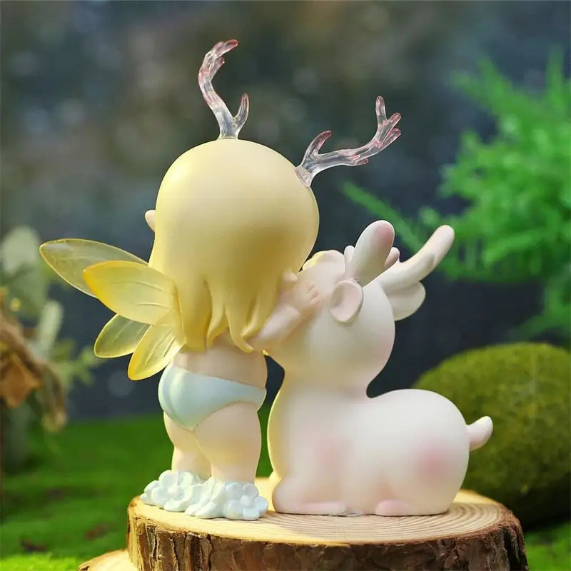 Fairy Fawn Figurines for a Whimsical Touch to Your Collection - figurine