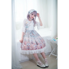 Forest Fairy Lolita Dress - Greenish Blue / M - dresses, egl, elf, elven, fairies