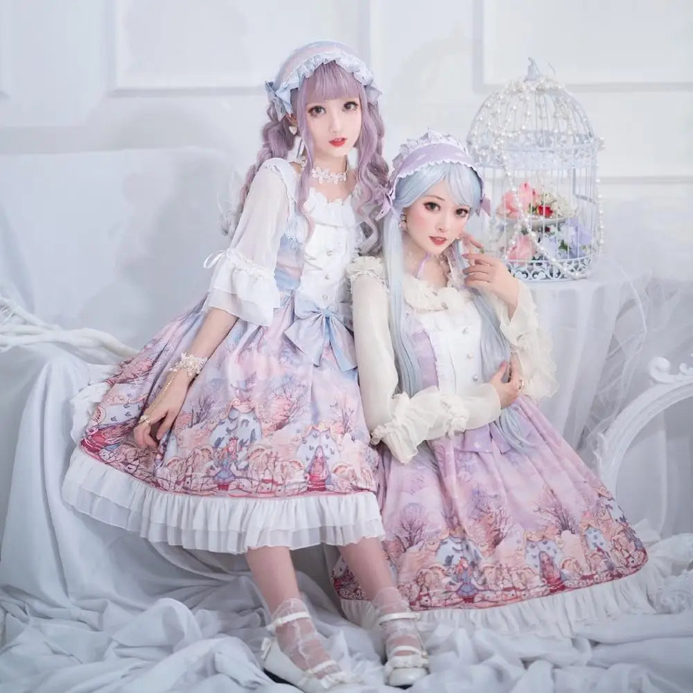 Fairy-Kei Forest Fairy Lolita Dress for Kawaii Princesses - dress