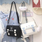 Fairy-Kei Handbags with Cinnamoroll and My Melody Buckles - purse