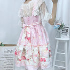 Fairy Kei Inspired Sweet Lolita Dress with Lace and Tulle Details - dress