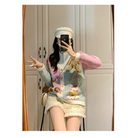 Fairy-Kei Medical Bear Cardigan 55cm Length Cute Kawaii Fashion Org Instock - sweater