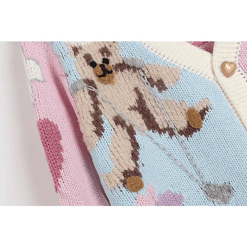 Fairy - Kei Medical Bear Cardigan 55cm Length Cute Kawaii Fashion Org Instock - Cosparty