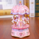 Fairy-Kei Musical Light-Up Carousel for Home Decor - Home Decor