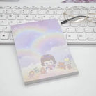 Fairy - Kei Pastel Notepad with 50 Colorful Pages of Kawaii Design - Cosparty
