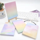 Fairy-Kei Pastel Notepad with 50 Colorful Pages of Kawaii Design - notebook