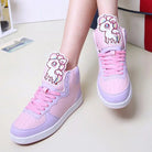 Fairy Kei Rainbow Unicorn Hi Tops for Comfort and Kawaii Style - Cosparty