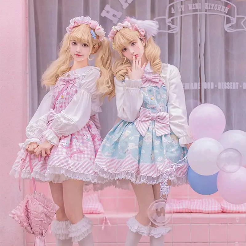 Fairy-Kei Sanrio Lolita Dress for Kawaii Princesses - dresses