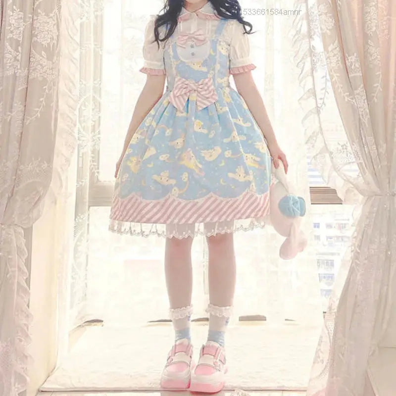 Fairy-Kei Sanrio Lolita Dress for Kawaii Princesses - dresses