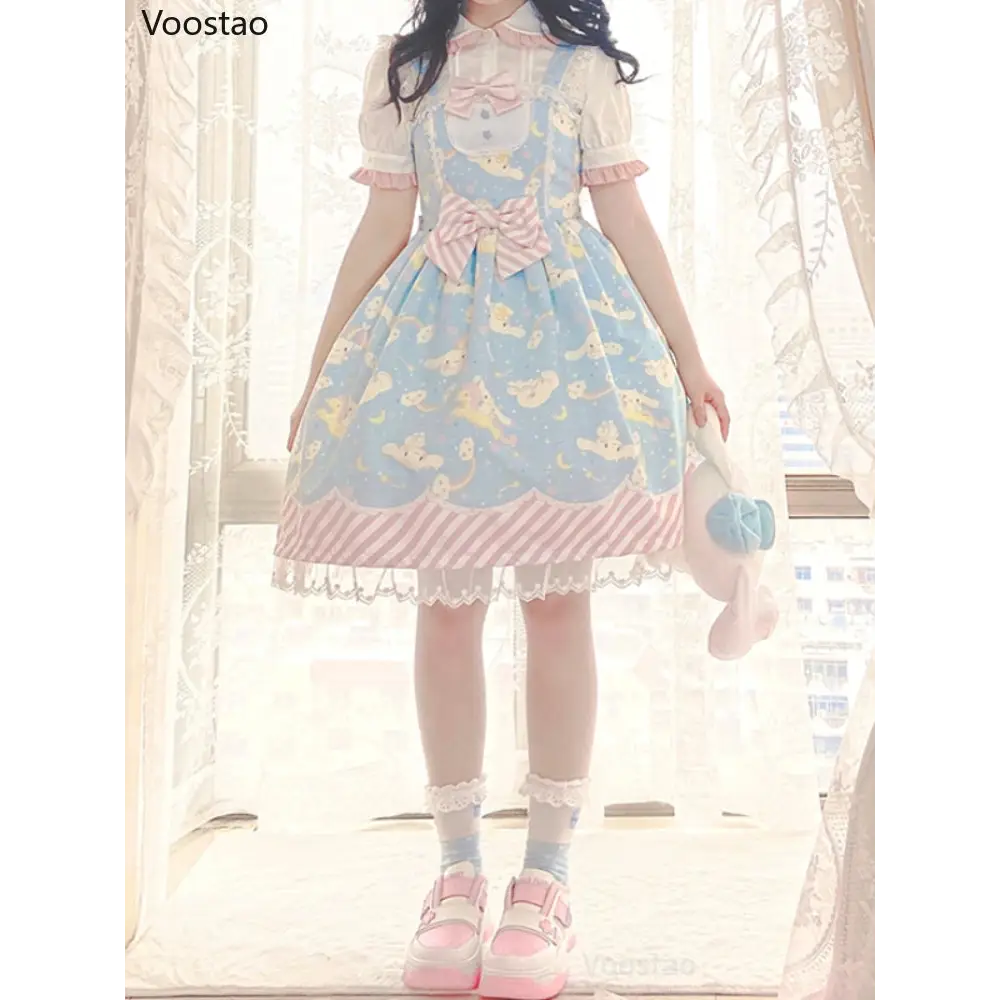 Fairy-Kei Sanrio Lolita Dress for Kawaii Princesses - dresses