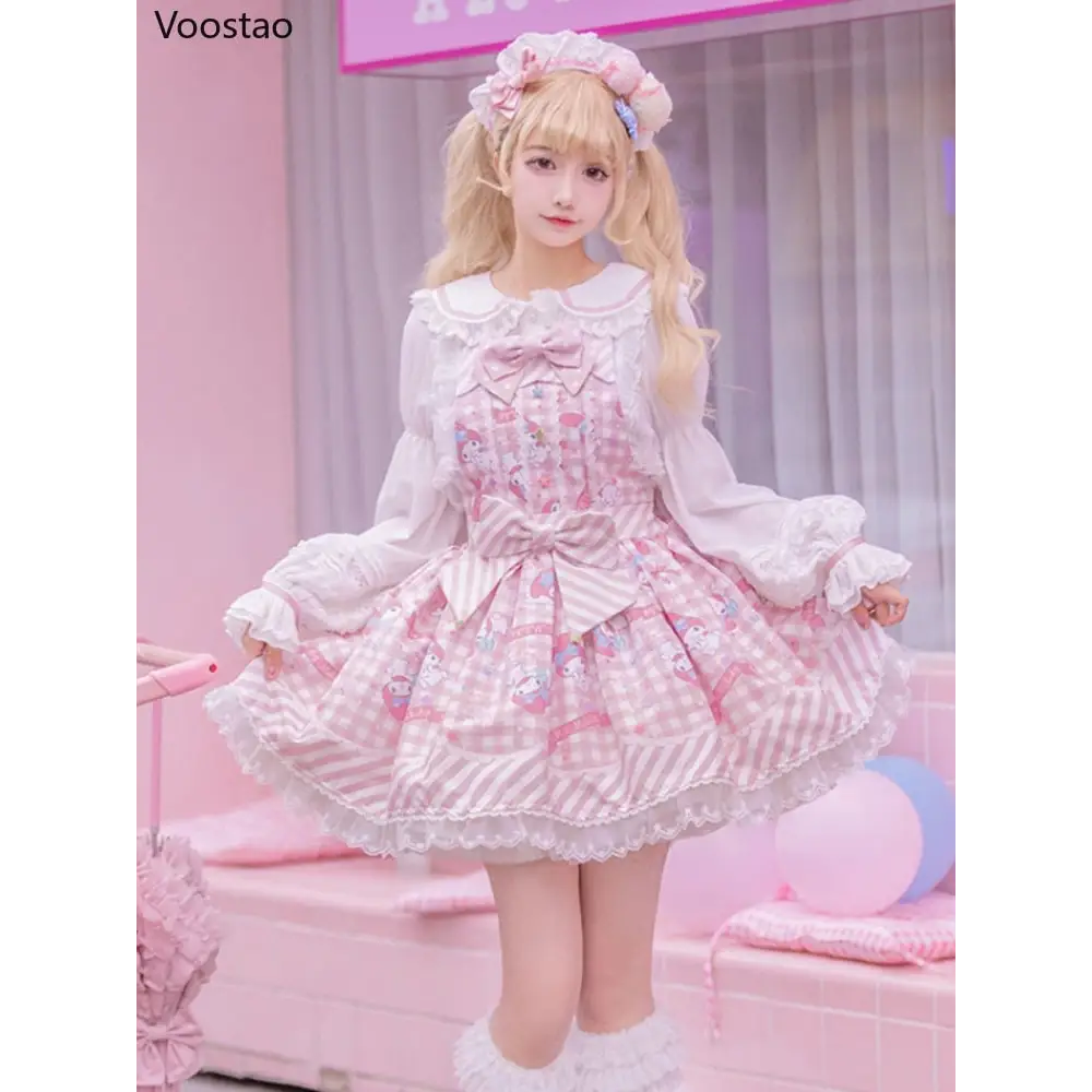 Fairy-Kei Sanrio Lolita Dress for Kawaii Princesses - dresses