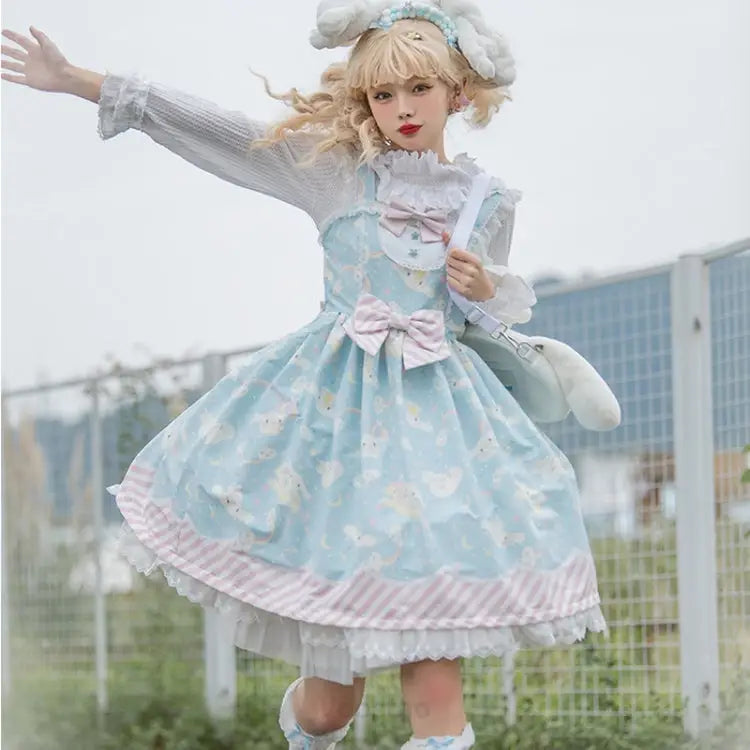 Fairy-Kei Sanrio Lolita Dress for Kawaii Princesses - dresses