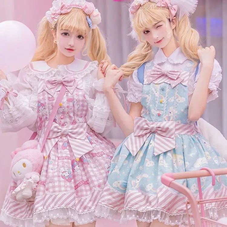 Fairy-Kei Sanrio Lolita Dress for Kawaii Princesses - dresses