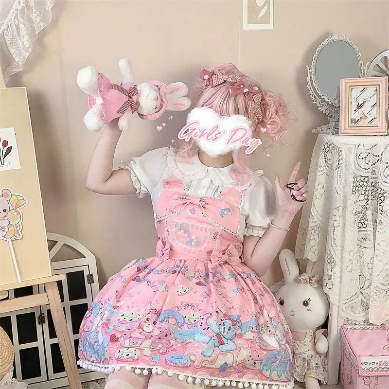 Fairy-Kei Sweet Lolita Dress for Kawaii Princesses - dress