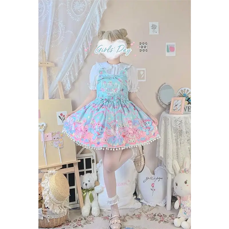 Fairy-Kei Sweet Lolita Dress for Kawaii Princesses - dress