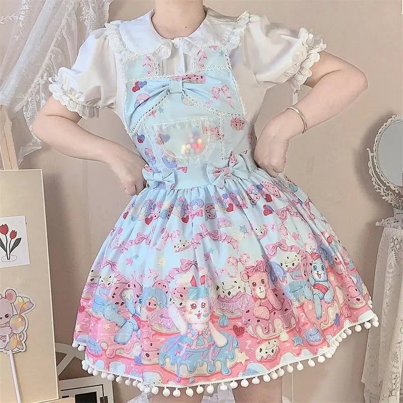 Fairy-Kei Sweet Lolita Dress for Kawaii Princesses - dress