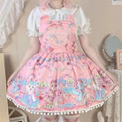 Fairy-Kei Sweet Lolita Dress for Kawaii Princesses - Pink / M - dress