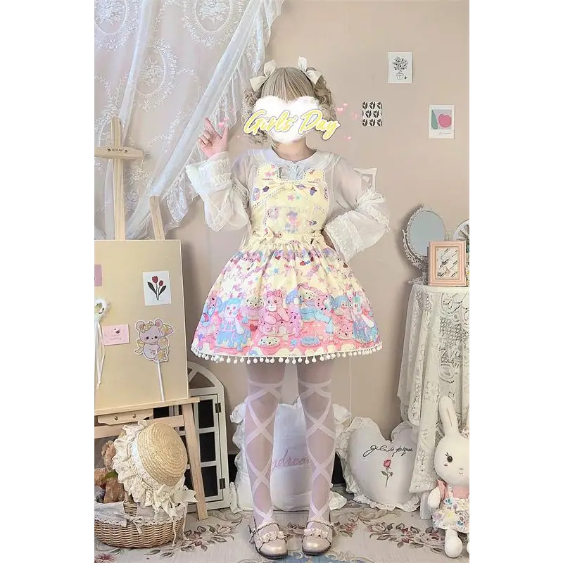 Fairy-Kei Sweet Lolita Dress for Kawaii Princesses - dress