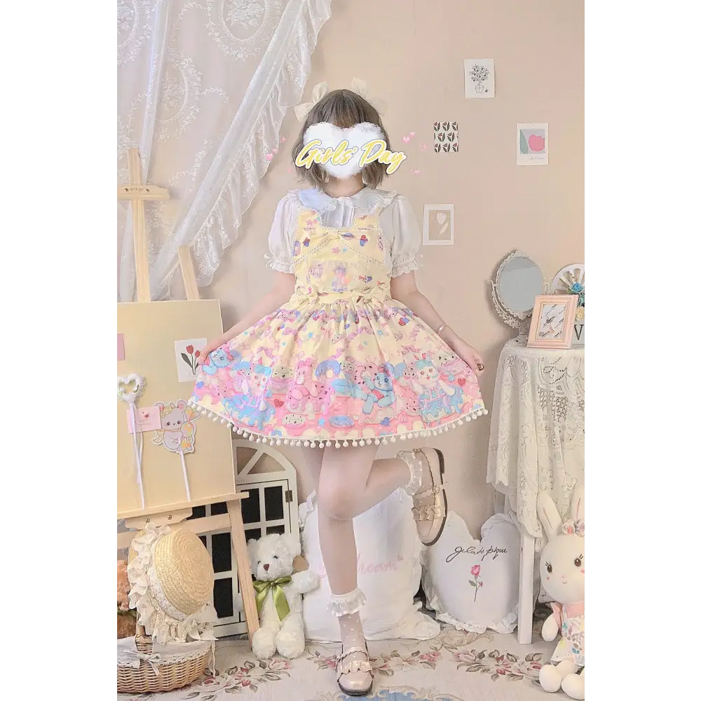 Fairy-Kei Sweet Lolita Dress for Kawaii Princesses - dress