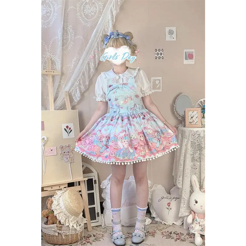 Fairy-Kei Sweet Lolita Dress for Kawaii Princesses - dress