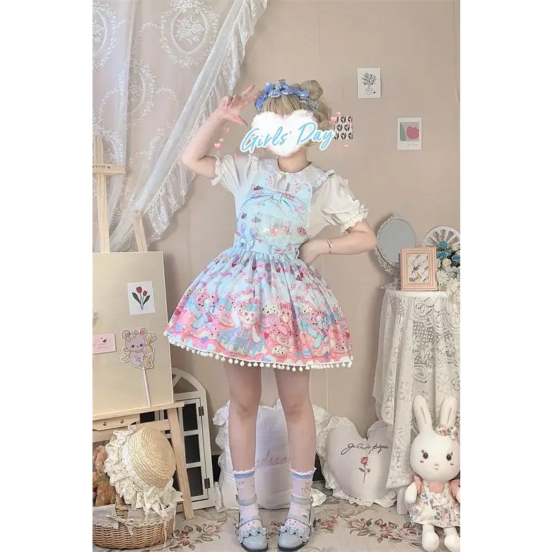 Fairy-Kei Sweet Lolita Dress for Kawaii Princesses - dress