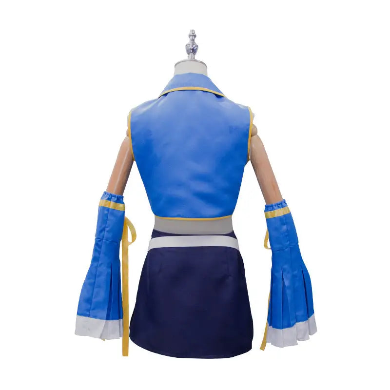 Fairy Tail cos Lucy Heartfilia cosplay costume seven years later anime cosplay costume full set