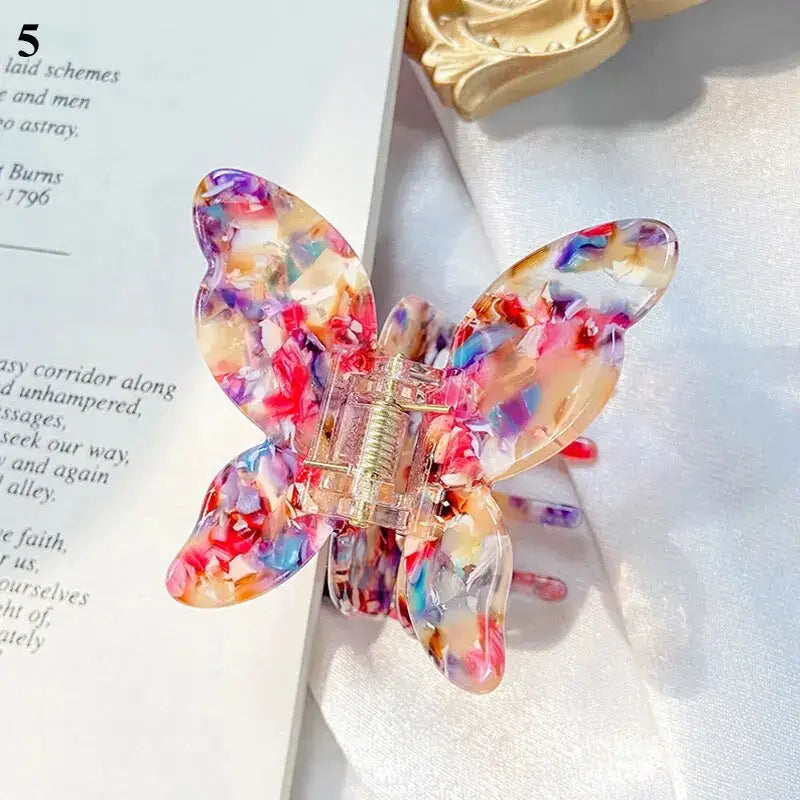 Fairycore Hair Clips with Enchanting Butterfly Designs - hair clip