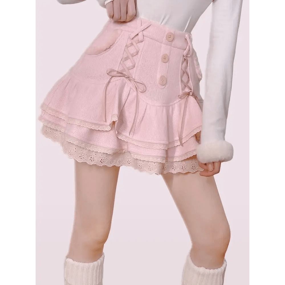 Fairycore Outfit with 50cm Waist Skirt for an Angelic Ensemble - Cosparty