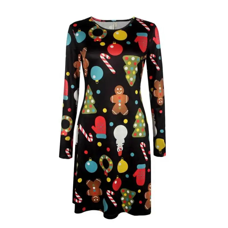 Festive Christmas Themed Dresses for Chic Holiday Style - dress