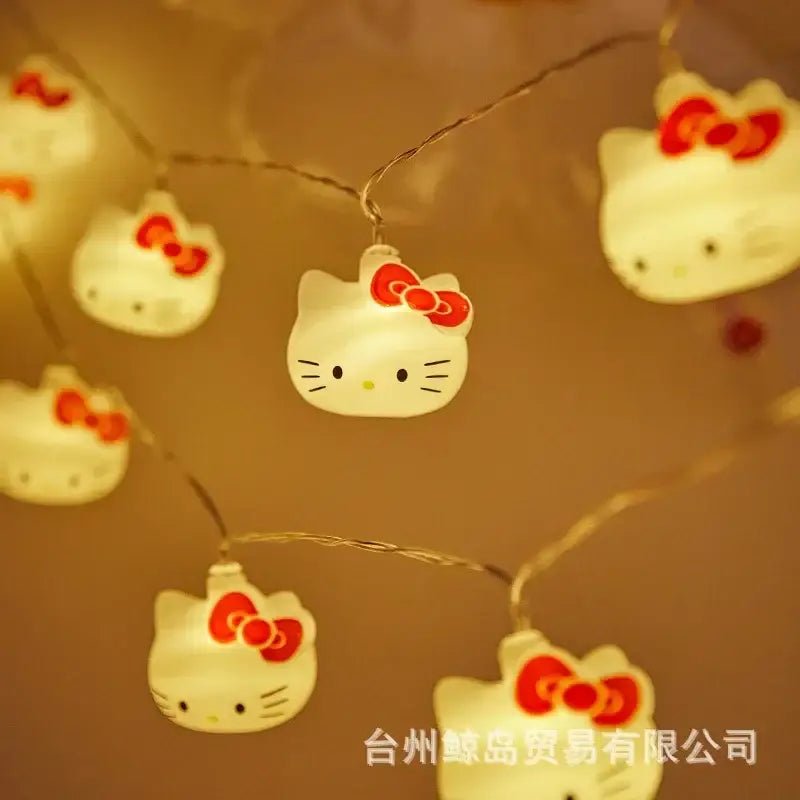 Festive Holiday Kitten String Lights for Adorable Decor - Cosparty