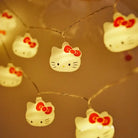 Festive Holiday Kitten String Lights for Adorable Decor - string lights