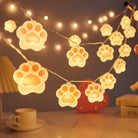 Festive Holiday Kitten String Lights for Adorable Decor - string lights