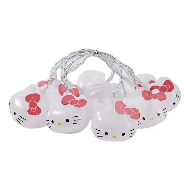 Festive Holiday Kitten String Lights for Adorable Decor - string lights