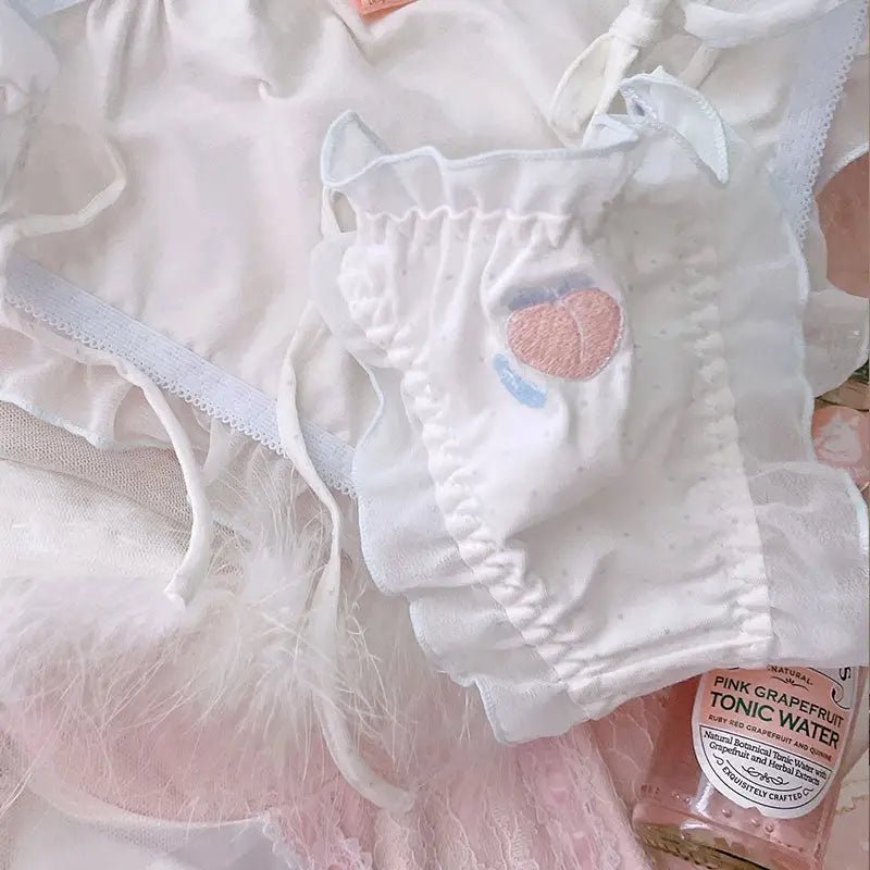 Flattering Peach Undies with Ribbons and Ruffles for Every Body Shape - Cosparty