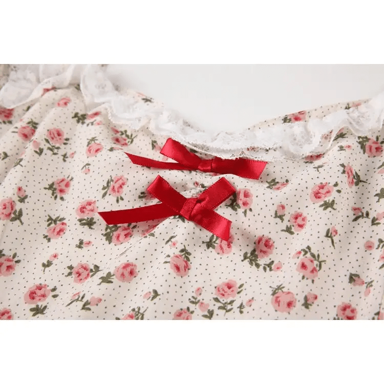 Floral Off the Shoulder Dress for an Angelic Look - Cosparty